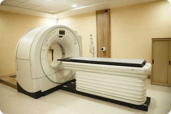 A CT scanner for advanced radiodiagnosis and interventional radiology.